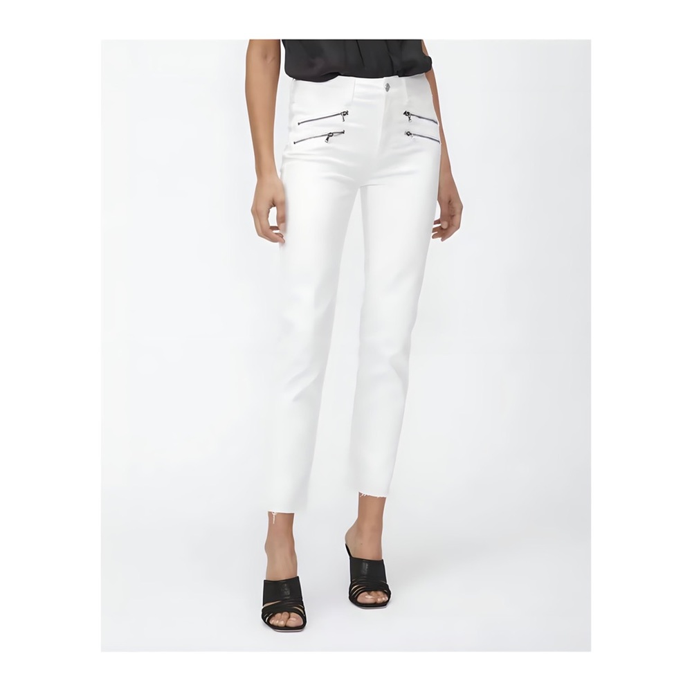NWT PAIGE High Rise Edgemont Straight Leg Jeans